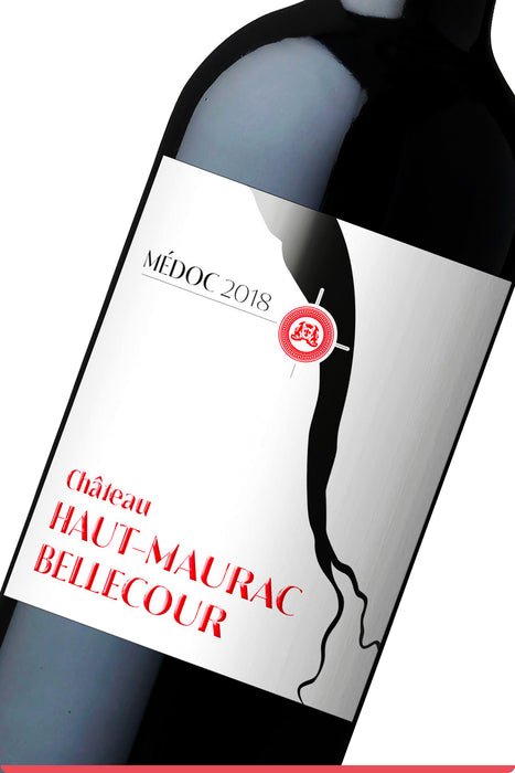 <span style='font-weight: bolder'>Château Haut-Maurac Bellecour 2018</span><br><small style='color:grey'>Médoc</small>